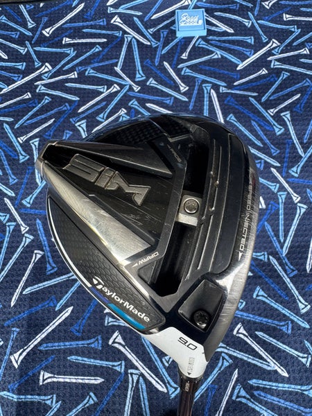 Men's 2020 TaylorMade SIM Right Handed Driver Regular Flex 9 Loft (Used)