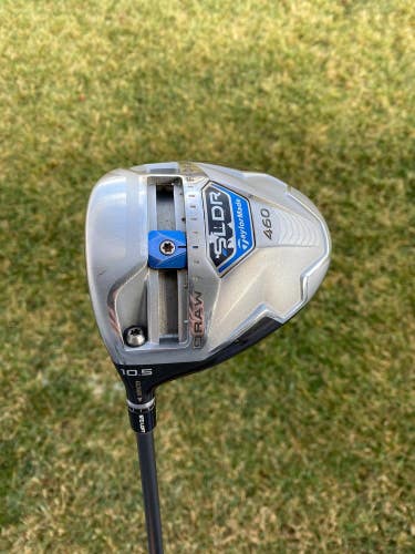 Taylormade SLDR Driver 10.5 Motore Speeder 67g Stiff Flex Lefty 44.75 +HC NICE