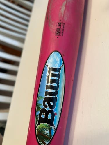 2023 Baum BBCOR Wood Composite BBCOR Certified Bat (-3) 29 oz 32" (Used)