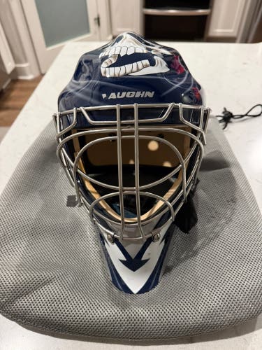 Senior Small Vaughn Goalie Mask (Used)