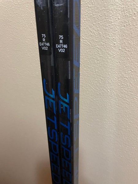 Senior CCM JetSpeed FT7 Pro Left Hand Hockey Stick P88 75 Flex (Used)