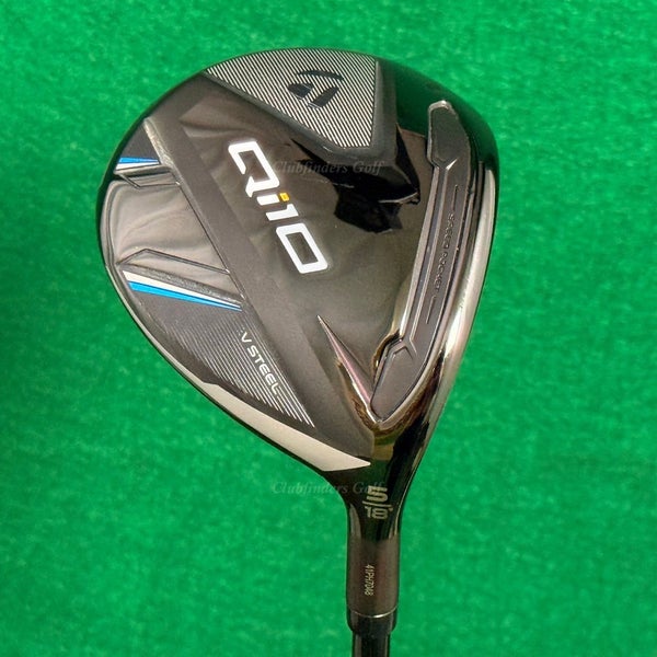 TaylorMade Qi10 Fairway 18 5 Wood Fujikura Ventus Blue TR FW 6-R Regular w/ HC