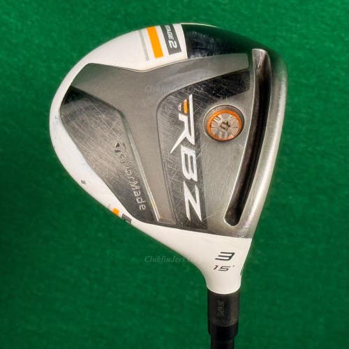TaylorMade RBZ Stage 2 Fairway 15 3 Wood Rocketfuel Matrix 60g Regular w/ HC