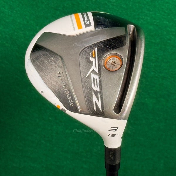 TaylorMade RBZ Stage 2 Fairway 15 3 Wood Rocketfuel Matrix 60g Regular w/ HC
