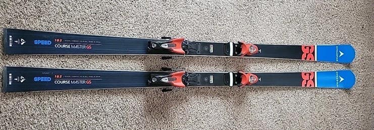 2023 Dynastar Speed Course GS Master skis w Look SPX 15 bindings 183cm