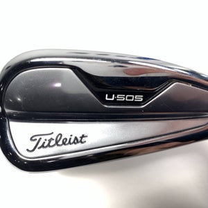 Titleist U-505 4 Utility Iron 22* HZRDUS RDX Smoke 6.0 Black 80g Stiff RH