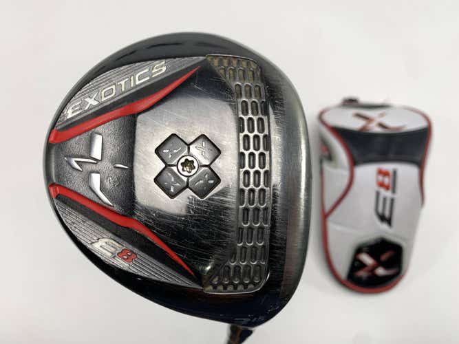 Tour Edge Exotics E8 3 Fairway Wood 15* Fujikura Exotics 57g Regular RH HC