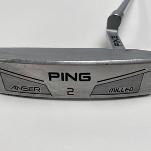 Ping Anser Milled 2 Putter 34" SuperStroke Slim 3.0 Black Dot Mens RH