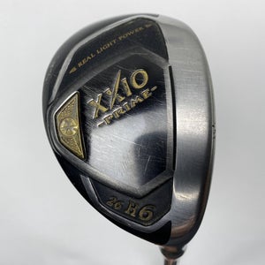XXIO Prime 10 6 Hybrid 26* Prime SP-1000 Flex 3212 44g Regular Graphite Mens RH