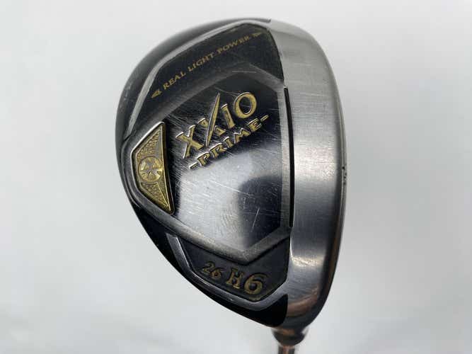 XXIO Prime 10 6 Hybrid 26* Prime SP-1000 Flex 3212 44g Regular Graphite Mens RH