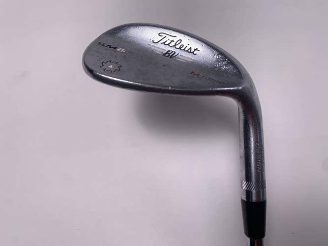 Titleist Vokey SM6 Tour Chrome Sand Wedge SW 56* 8 Bounce M-Grind RH