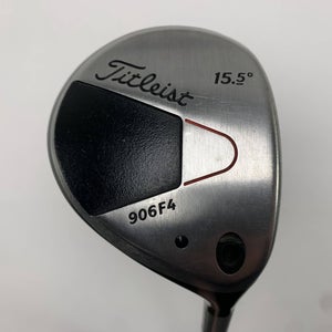 Titleist PT 906F4 3 Fairway Wood 15.5* Fujikura Pro 63 Stiff Graphite Mens RH