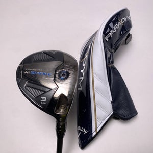 Callaway Paradym Ai Smoke TD 3 Fairway 15* Tensei Blue AV Xlink Stiff RH HC