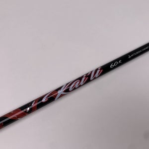 Mitsubishi Chemical Kai'li Black Red 60R Regular Driver Shaft 44.5"-Taylormade