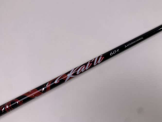 Mitsubishi Chemical Kai'li Black Red 60R Regular Driver Shaft 44.5"-Taylormade