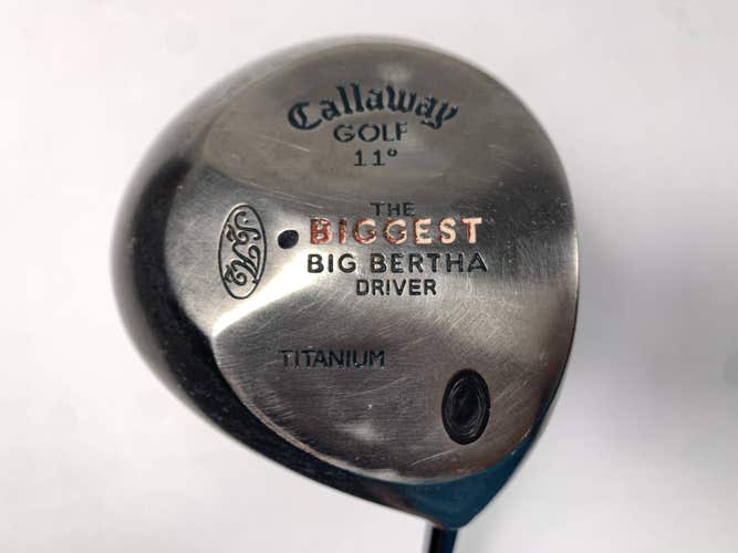 Callaway Biggest Big Bertha Driver 11* Mercury Performance Regular Mens RH