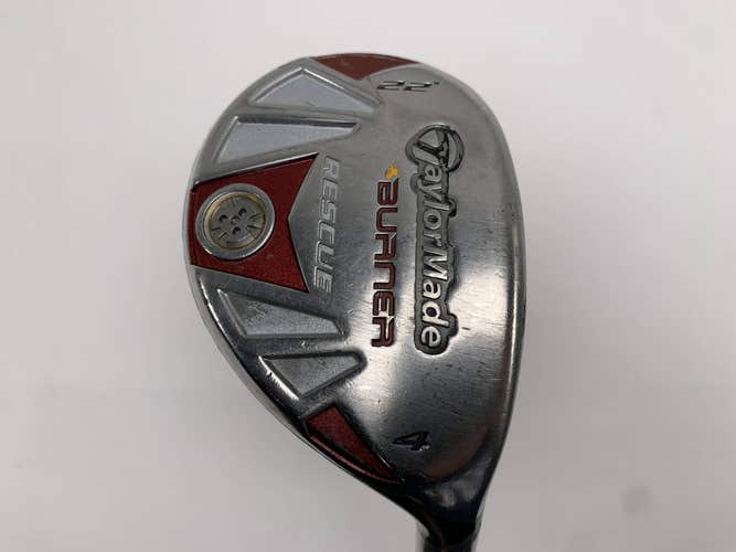 TaylorMade Burner Rescue 4 Hybrid 22* REAX SuperFast 65g Stiff Graphite Mens RH