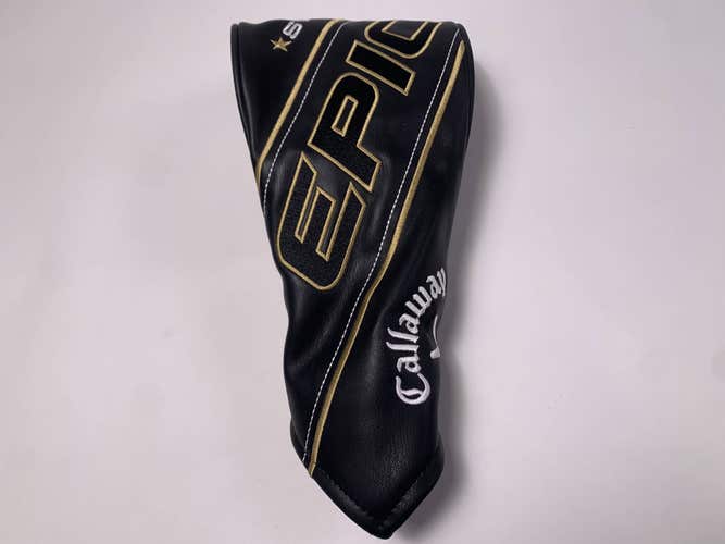 Callaway EPIC Star Driver Headcover Black Gold HC NEW