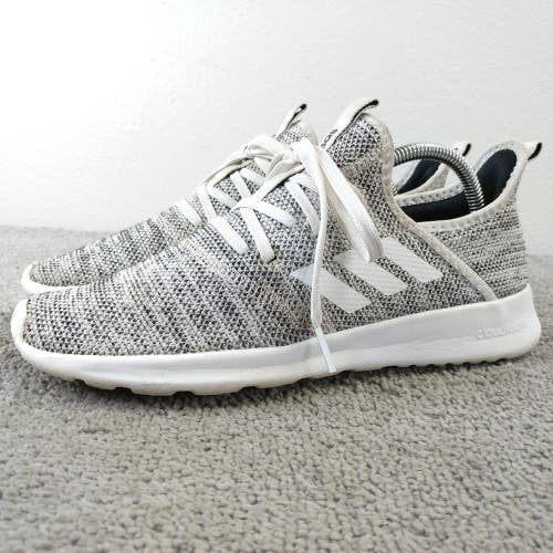 Adidas Cloudfoam Pure Womens Size 9 Running Shoes Gray Low Top Sneakers