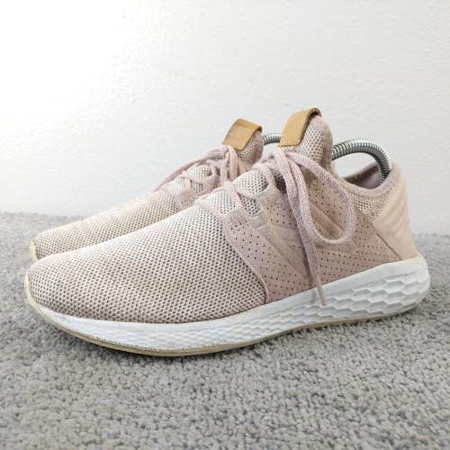 New Balance Fresh Foam Cruz v2 Knit Womens Size 9 Running Shoes Pink Low Top
