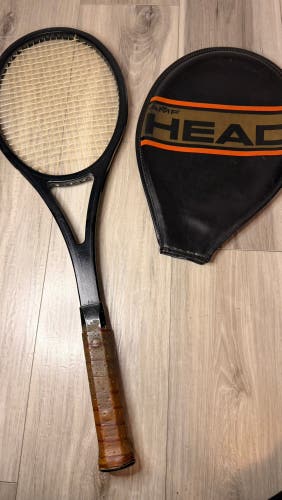 HEAD AMF XRC TENNIS RACQUET 4 1/2 Fiberglass w Head Cover 27"