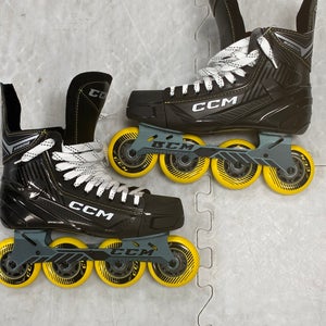 Senior CCM Super Tacks 9350 Inline Skates Regular Width Size 8 (New)