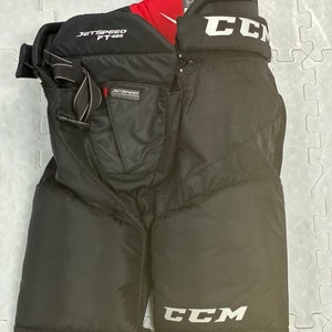 Black Senior Small CCM JetSpeed FT485 Hockey Pants (Used)