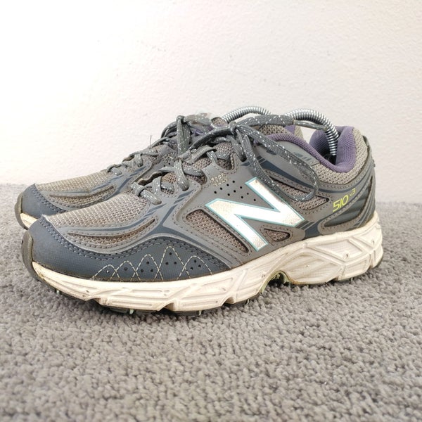 New Balance 510 V3 Womens Size 6.5 Running Shoes Low Top Gray Sneakers