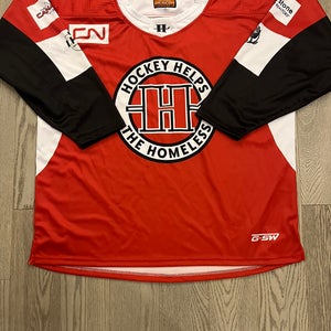 Hockey Helps the Homeless Red Jersey