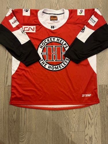 Hockey Helps the Homeless Red Jersey