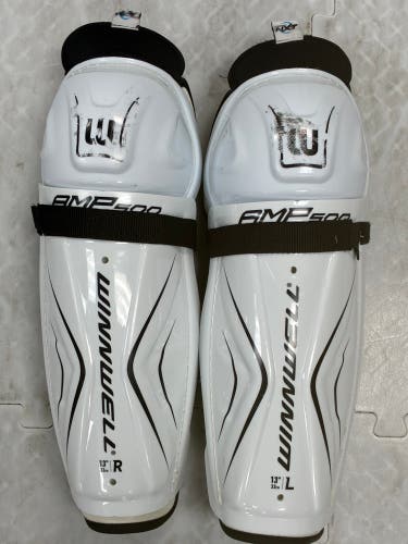 Senior Winnwell AMP 500 Shin Pads 13" (Used)