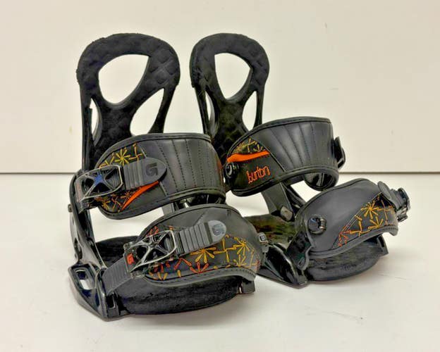 Burton Stiletto EST Channel Mount Women's Snowboard Bindings Black Small
