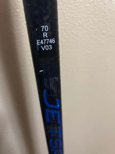 Senior CCM JetSpeed FT7 Pro Left Hand Hockey Stick P28 70 Flex (Used)