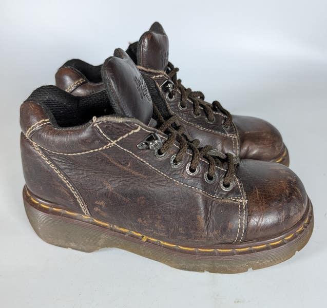 VTG Dr Doc Martens 8542 Womens England Chunky Platform Boots  display picture 3