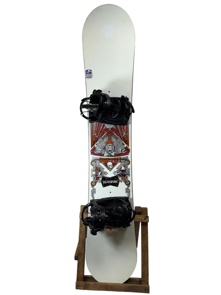 157cm Burton TWC Standard Snowboard W/ K2 Tryst Bindings