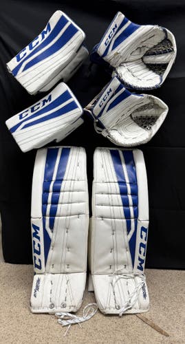 34"+2 CCM Extreme Flex II 860 Regular Goalie Full Set (Please Read Description)