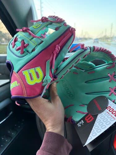 2025 Wilson DP15 A2000 RH Baseball Glove 11.5" (New)