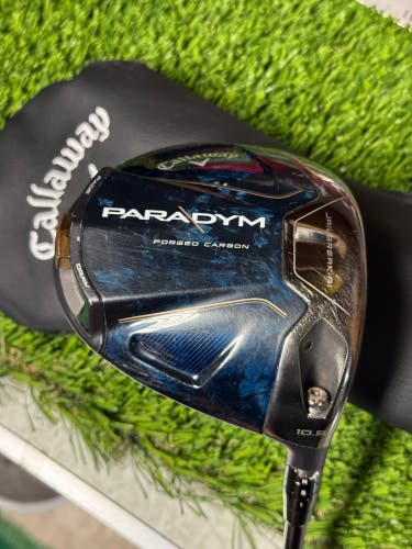 Callaway Paradym AI Driver 10.5 Project X Hzrdus RDX 5.5 Regular Flex Head Cover