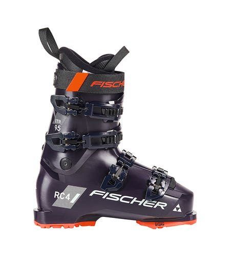 NEW Fischer XTR RC4 95 MV GW Ski Boots - 23/23.5 - Wineberry