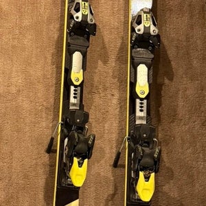 Unisex Racing 175 cm Fischer RC4 WC GS Skis With Bindings (Used)