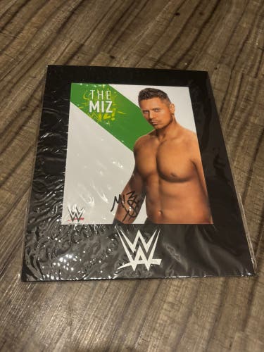 The Miz WWE VIP Package Autographed Photo 11” x 14”