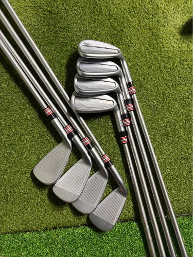 Men's 2022 Ping i230 Right Handed Iron Set Extra Stiff Flex (8 Clubs) #4 - #9, PW, GW Steel Shaft (U