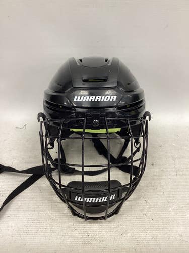 Used Warrior ALPHA ONE YOUTH Helmet Cage Combo Black One Size 11851-S000042041