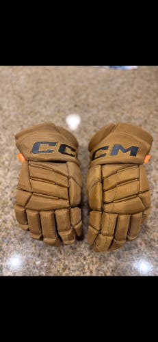 Vegas knights tan/ grey jetspeed gloves 14”