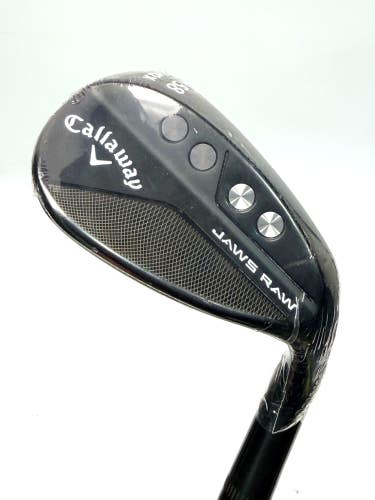 Callaway Jaws Raw New Black Plasma Wedge 58 12 X Grind DG 115 Spinner Tour