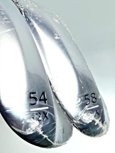 Callaway Jaws Raw New 12X Wedge Set 54 & 58 Dynamic Gold 115 Spinner Regular