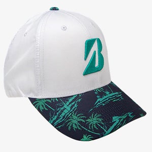 NEW Bridgestone Hawaiian Aqua Adjustable Golf Hat/Cap