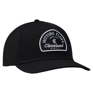 NEW Cleveland Golf Hitting Flops Black Adjustable Snapback Golf Hat/Cap