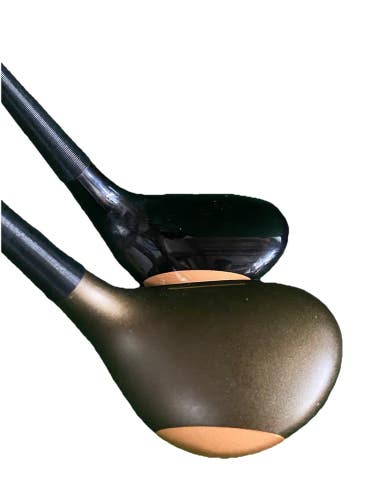 Daiwa Exceler Graphite Head Wood Set 3w 5w RH Stiff Graphite Factory Grips HC's