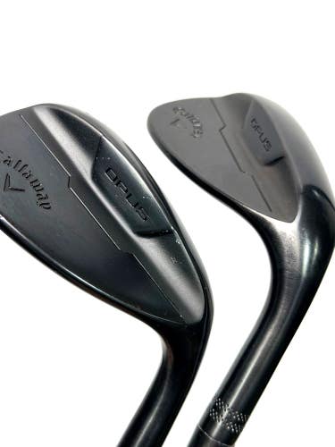 Callaway Opus Black Shadow Wedge Set 56 60 W Grind Dynamic Gold 115g